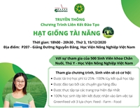 Chương trình truyền thông HẠT GIỐNG TÀI NĂNG của Công ty Green Feed