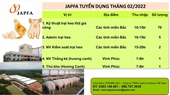 Công ty TNHH Japfa Comfeed Việt Nam tuyển dụng