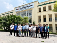 Khoa Chăn nuôi và Công ty Cổ phần thuốc thú y Agriviet liên kết đào tạo kỹ năng mềm cho sinh viên ngành Chăn nuôi và Chăn nuôi thú y