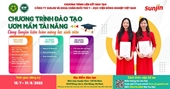 CHƯƠNG TRÌNH ƯƠM MẦM TÀI NĂNG SUNJIN 2022 – SUNJIN CULTIVATE TALENTS 2022