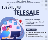 Công ty cổ phần Tâm Vet tuyển dụng