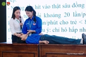 Tình nguyện viên Học viện Nông nghiệp Việt Nam được trang bị kỹ năng sẵn sàng tham gia Chiến dịch Thanh niên tình nguyện hè năm 2025