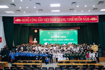 Chương trình Chào đón Tân sinh viên K70 Khoa Chăn nuôi Khởi đầu hành trình tri thức và cơ hội