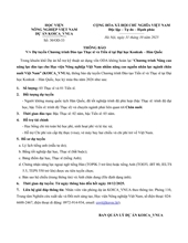 Thông báo về việc Dự tuyển Chương trình Đào tạo Thạc sĩ và Tiến sĩ tại Đại học Konkuk - Hàn Quốc