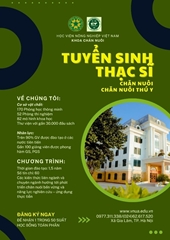 Thạc sĩ Chăn nuôi, Chăn nuôi thú y Bước tiến vững chắc trong sự nghiệp