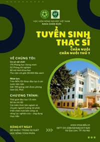 Thạc sĩ Chăn nuôi, Chăn nuôi thú y Bước tiến vững chắc trong sự nghiệp