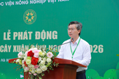Học viện Nông nghiệp Việt Nam tổ chức Lễ phát động Tết trồng cây Xuân Bính Ngọ 2026