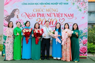 Học viện Nông nghiệp Việt Nam kỷ niệm 96 năm Ngày thành lập Hội liên hiệp Phụ nữ Việt Nam