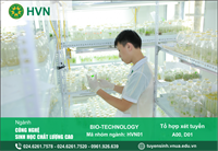 Ngành Công nghệ sinh học - chất lượng cao