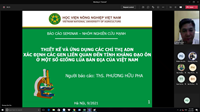 Seminar khoa học tuần 38 năm 2021 của nhóm nghiên cứu mạnh “Công nghệ sinh học nano và công nghệ gen - protein tái tổ hợp”