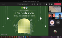 Nhiệt liệt chào mừng tân sinh viên K66 khoa Công nghệ Sinh học - Học viện Nông nghiệp Việt Nam