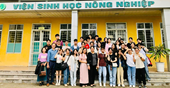 Trường THPT chuyên Bắc Giang thăm quan trải nghiệm tại Học viện Nông nghiệp Việt Nam