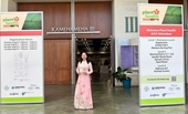 Tiến sỹ Phạm Thị Dung – Khoa Công nghệ sinh học trình bày poster khoa học tại Hội thảo “Plant Health 2025”