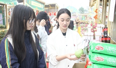 Giáo dục truyền thống văn hóa cho sinh viên qua Hội chợ Xuân