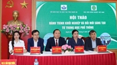 ‘Truyền lửa’ đam mê khởi nghiệp cho học sinh Nghệ An