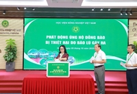 Học viện Nông nghiệp Việt Nam phát động ủng hộ đồng bào bị thiệt hại do bão lũ gây ra