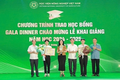Gần 1 650 học bổng cho tân sinh viên Học viện Nông nghiệp Việt Nam
