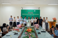 Hội nghị Công bố Quyết định về công tác cán bộ của Khoa Công nghệ sinh học, Học viện Nông nghiệp Việt Nam