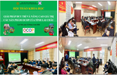 Hội thảo “Đề xuất giải pháp duy trì và nâng cao giá trị sản phẩm OCOP trên địa bàn tỉnh Lai Châu”