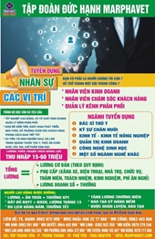 Tập đoàn Đức Hạnh Marphavet tham gia Ngày hội việc làm và kết nối Doanh nghiệp 2025