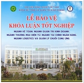 Khoa Kế toán và QTKD thông báo kế hoạch bảo vệ Khóa luận tốt nghiệp KLTN cho sinh viên làm KLTN Học kỳ 2 năm học 2024 – 2025
