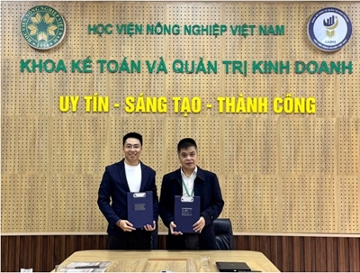 Khoa Kế toán và Quản trị kinh doanh, Học viện Nông nghiệp Việt Nam đẩy mạnh hợp tác với doanh nghiệp