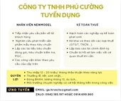 Khoa Kế toán và Quản trị kinh doanh thông báo thông tin tuyển dụng nhân sự
