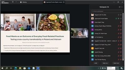 Tăng cường hợp tác nghiên cứu khoa học với Trường Đại học Kinh tế và Kinh doanh Poznan, Ba Lan