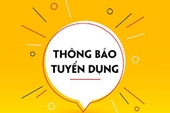Công ty TNHH Đầu tư phát triển và Xây dựng Việt Hàn thông báo tuyển dụng nhân sự
