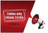 Thông báo trúng tuyển và kế hoạch nhập học Đại học chính quy năm 2026