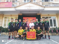 Đội bóng chuyền nam sinh viên Học viện Nông nghiệp đoạt giải Nhì giải Bóng chuyền Công nhân – Nông dân – Lực lượng vũ trang huyện Gia Lâm năm 2019