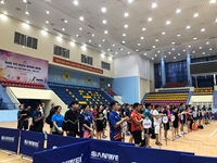 Câu lạc bộ Bóng bàn sinh viên Học viện Nông nghiệp Việt Nam tham gia giải Vô địch bóng bàn Huyện Gia Lâm - Cúp 30 4