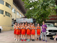 Hình ảnh ấn tượng của nữ sinh viên Học viện Nông nghiệp Việt Nam tại Giải Bóng rổ cán bộ, sinh viên các trường Đại học, Học viện và Cao đẳng khu vực Hà Nội năm 2023