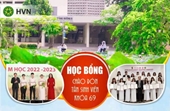 Hàng ngàn suất học bổng cho tân sinh viên K69 Học viện Nông nghiệp Việt Nam