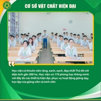 LÝ DO CHỌN HỌC VIỆN NÔNG NGHIỆP VIỆT NAM PHẦN 6 CƠ SỞ VẬT CHẤT KHANG TRANG, HIỆN ĐẠI