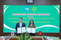 Học viện Nông nghiệp Việt Nam và Đại học Honam hợp tác thúc đẩy đào tạo quốc tế và giao lưu văn hóa