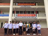 Học tập trải nghiệm của học sinh Trường THPT Đông Thụy Anh tại Viện Sinh học Nông nghiệp