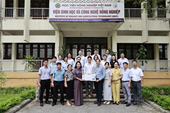 ĐOÀN CÔNG TÁC XÃ ĐA PHÚC HÀ NỘI ĐẾN THĂM VÀ LÀM VIỆC VỚI VIỆN SINH HỌC VÀ CÔNG NGHỆ NÔNG NGHIỆP THUỘC HỌC VIỆN NÔNG NGHIỆP VIỆT NAM