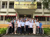 ĐOÀN ĐẠI BIỂU CHI CỤC TRỒNG TRỌT VÀ BVTV XÃ TIÊN TIẾN TỈNH HƯNG YÊN ĐẾN THĂM QUAN LÀM VIỆC VỚI VIỆN SINH HỌC VÀ CÔNG NGHỆ NÔNG NGHIỆP
