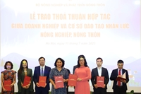 Hội nghị hợp tác đào tạo và phát triển nguồn nhân lực nông nghiệp, nông thôn