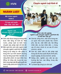 Ngành Luật chuyên ngành Luật Kinh tế - Ngành học “đắt giá” của thời đại