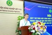 Công đoàn Học viện Nông nghiệp Việt Nam tổ chức Hội nghị góp ý dự thảo Luật Công đoàn, dự thảo Luật Nhà giáo