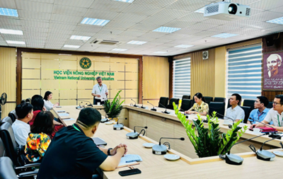 Học viện Nông nghiệp Việt Nam tổ chức nhập học cho Nghiên cứu sinh trúng tuyển đợt tháng 3 năm 2025