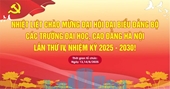 Hướng tới Đại hội đại biểu Đảng bộ các trường Đại học, Cao đẳng Hà Nội lần thứ IV, nhiệm kỳ 2025 – 2030