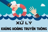 Xử lý khủng hoảng truyền thông và Quan hệ báo chí Trang bị bản lĩnh cho người làm truyền thông trong kỷ nguyên số