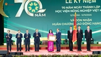 National Assembly Chairman Tran Thanh Man Attends Vietnam National University of Agriculture’s 70th Anniversary Celebration