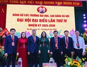 Đại hội đại biểu Đảng bộ các trường đại học, cao đẳng Hà Nội lần thứ IV, nhiệm kì 2025-2030 thành công tốt đẹp