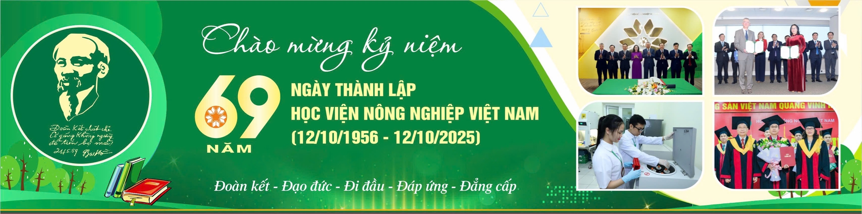 Kỷ niệm 69 năm thành lập Học viện