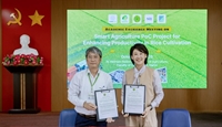 Khoa Cơ - Điện VNUA đẩy mạnh hợp tác quốc tế về nghiên cứu, đào tạo nhân lực trong Nông nghiệp thông minh