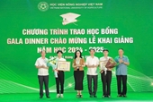 Gần 1 650 học bổng cho tân sinh viên Học viện Nông nghiệp Việt Nam
